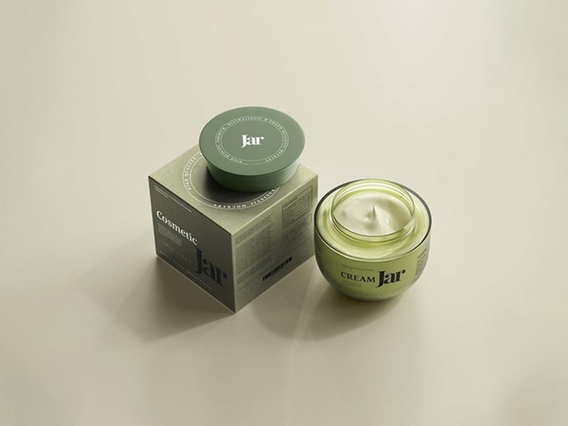 Custom Printed Cream Boxes